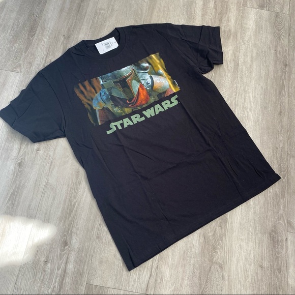 Other - NWT Star Wars The Mandalorian T-Shirt Boba Fett Unisex M